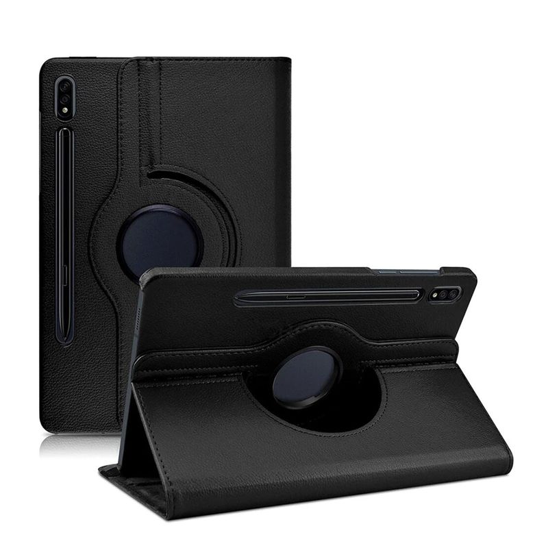 GENERICO - Carcasa Funda Giratoria Para Tablet Samsung S9 Fe 10.9 X510 Negro