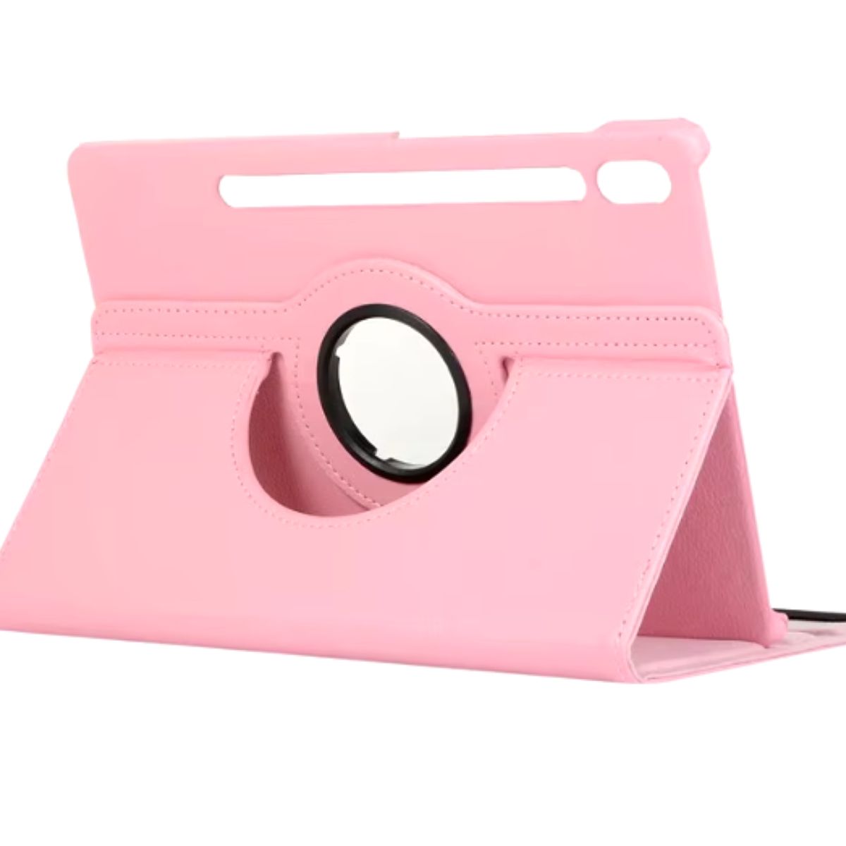 GENERICO - Carcasa Funda Giratoria Para Tablet Samsung S9 Fe 10.9 X510 Rosado