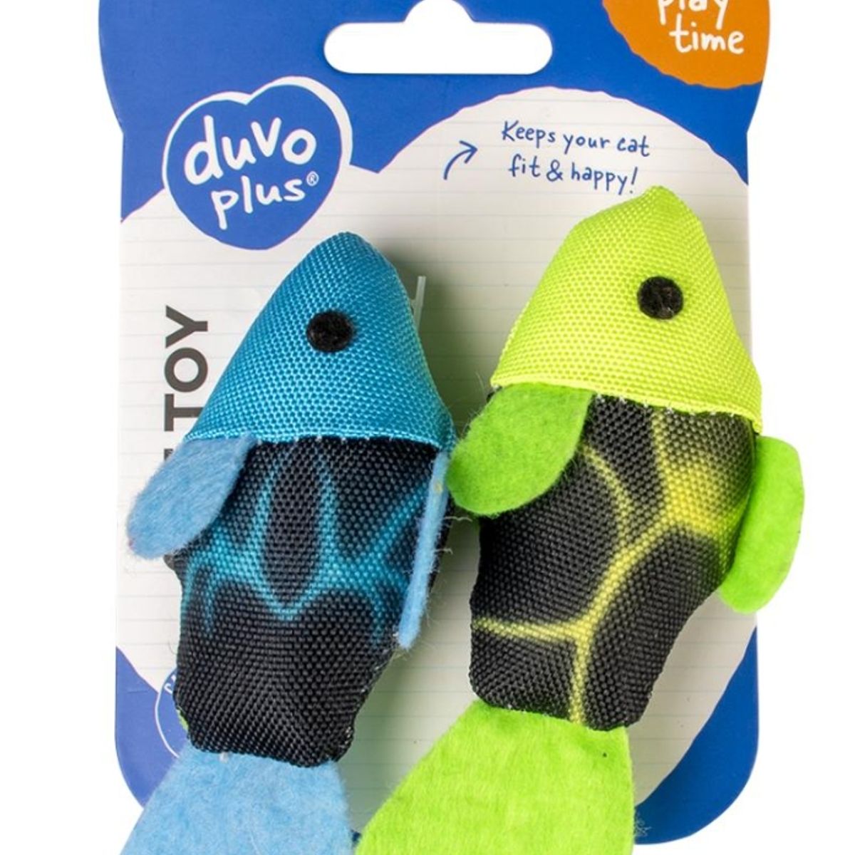 GENERICO - Juguete Pez De Peluche Para Gatos Set 2