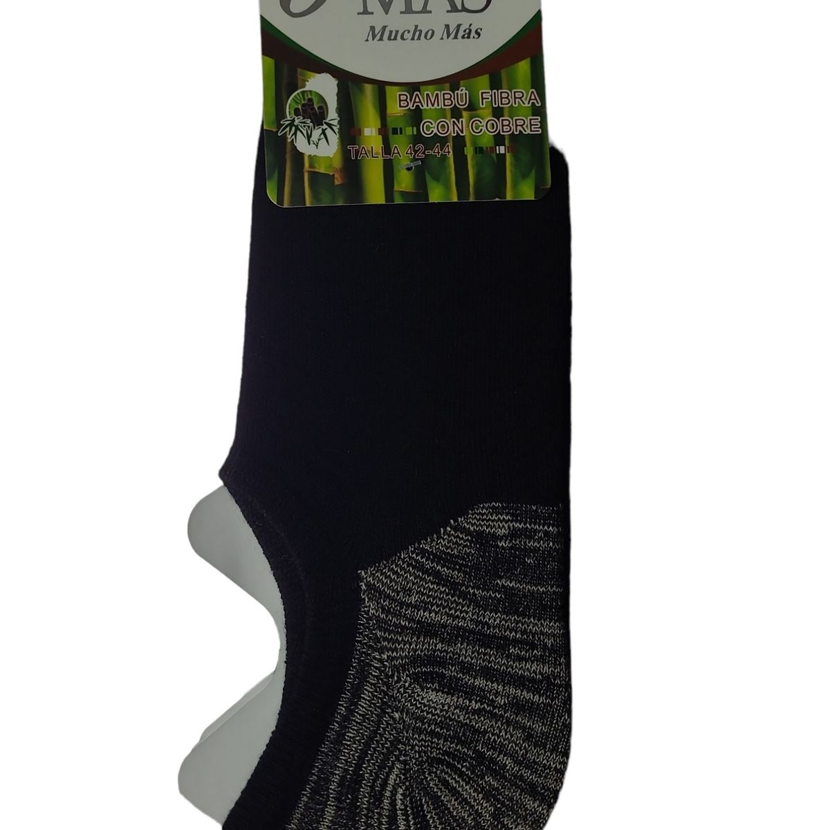 GARSIL - 12 Pares De Calcetas Tobilleras  Cortas Con Bambu y Cobre Para Hombre