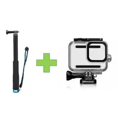 GENERICO - CARCASA SUMERGIBLE PARA GOPRO 8 ALTERNATIVA