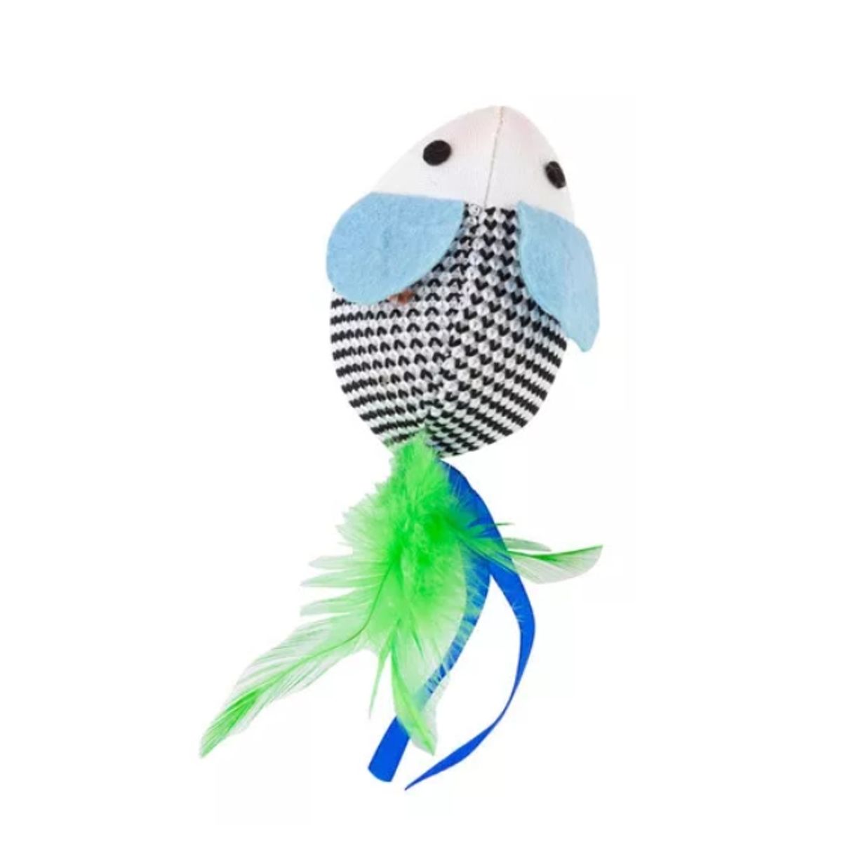 GENERICO - Juguete De Ratón A Cuadros Negro individual Homepet