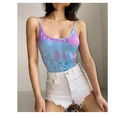 GARSIL - Body De Tirantes Para Mujer Con Fibra De Bambu - Diseño Estampado