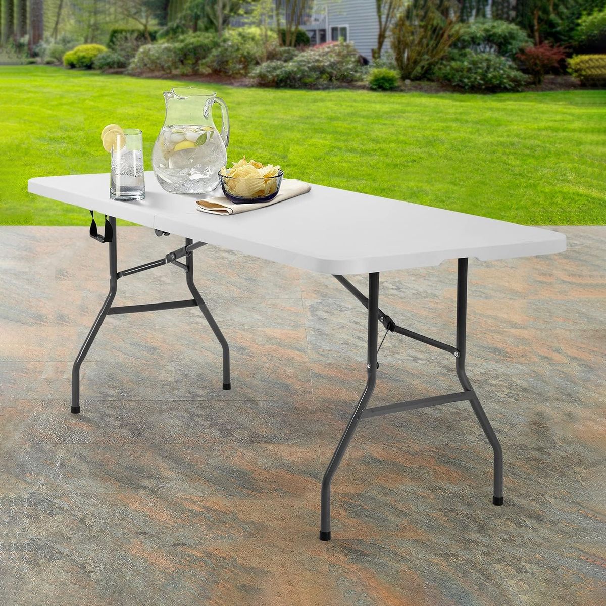 SDFIT - Mesa Plegable 180 X 76 X 74 Cm Portátil Camping - Hq-z180