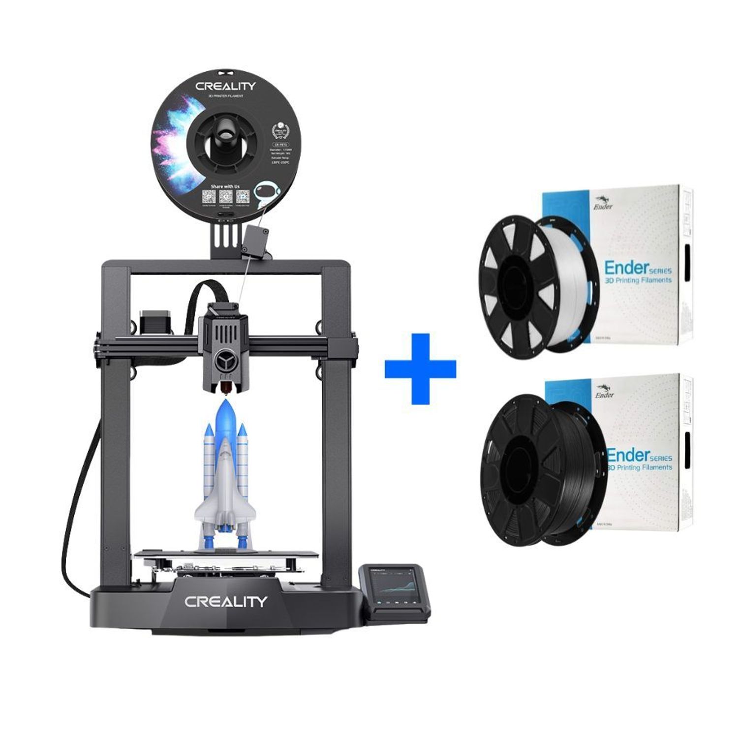Ender-3 V3 KE Creality + 2 Filamentos PLA Ender | Sodimac Chile