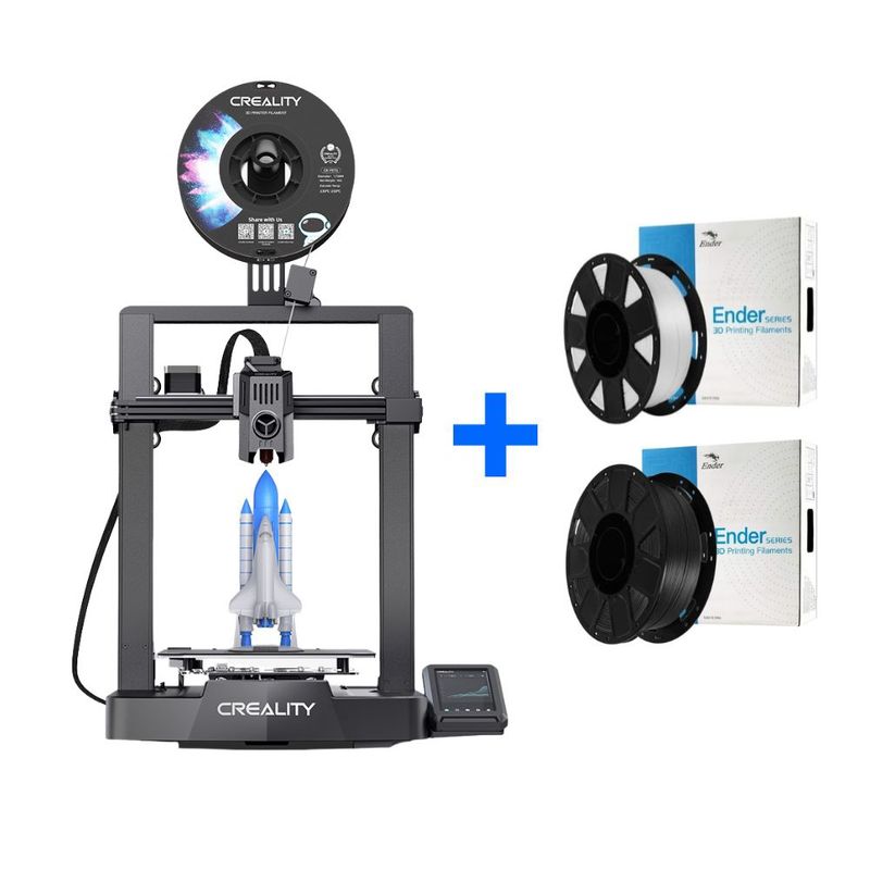 CREALITY - Ender-3 V3 KE Creality + 2 Filamentos PLA Ender