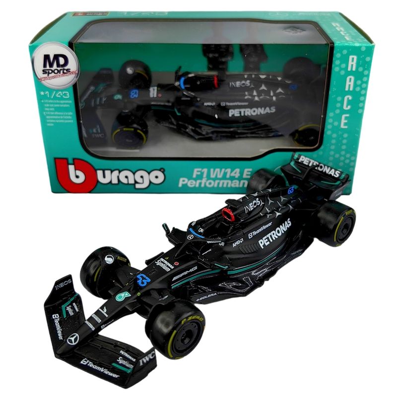 BBURAGO - Auto F1 Mercedes W14 2023 63 George Russell Caja Normal 1:43