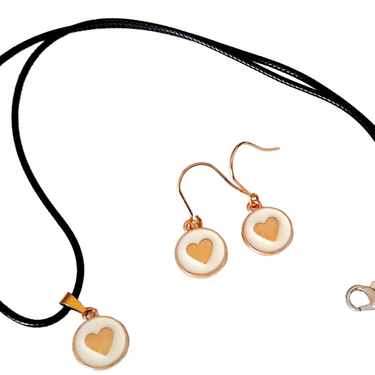 CATHALIFAUDJOYAS - Conjunto corazón redondo CathalifaudJoyas