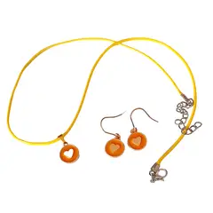 CATHALIFAUDJOYAS - Conjunto corazón redondo
