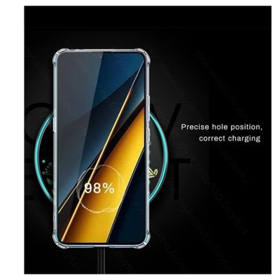 Imagen 2 del producto Carcasas Transparente Reforzado Para Poco X6 5g