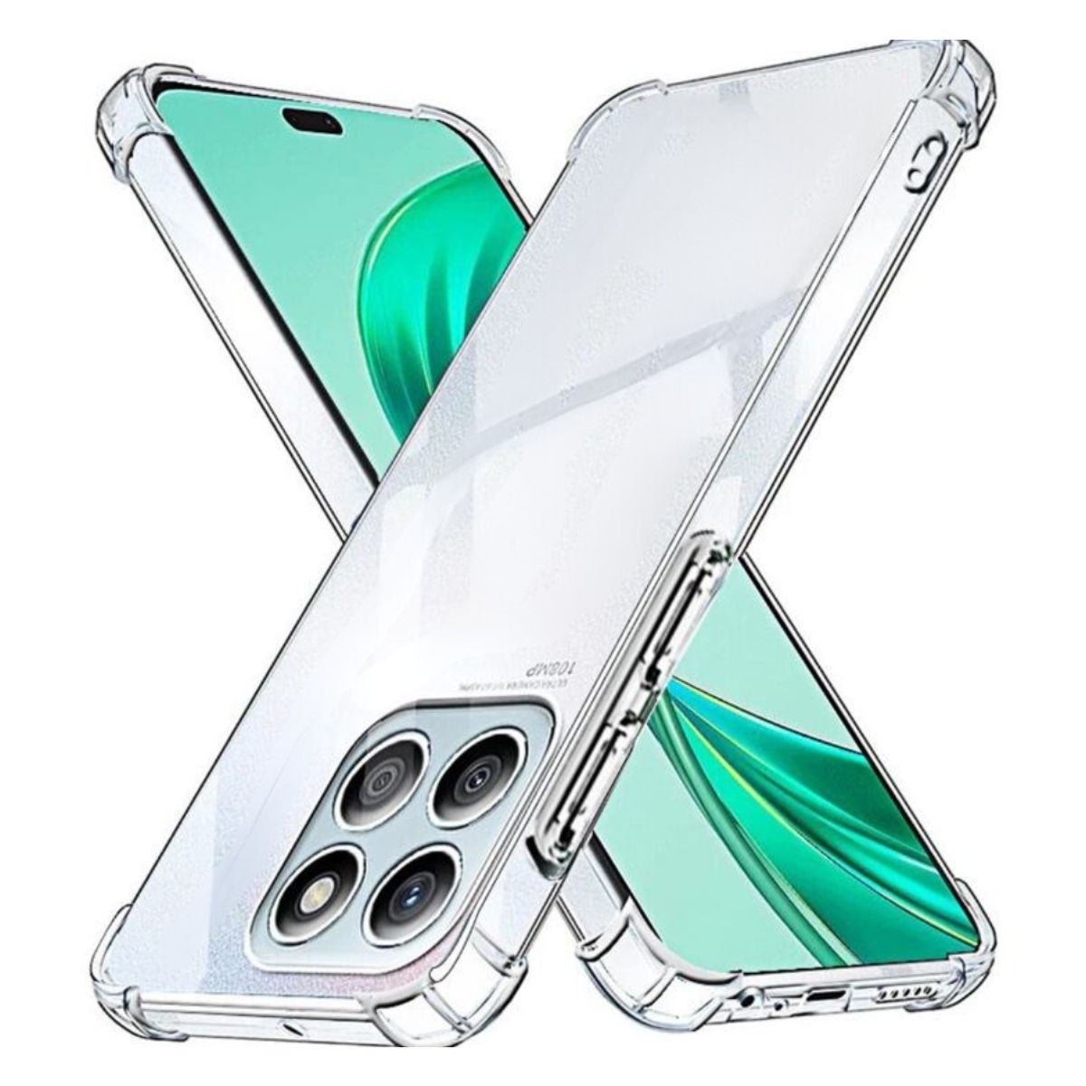 GENERICO - Carcasas Transparente Reforzado Para Honor X8b