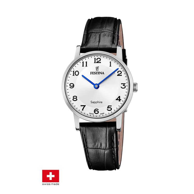FESTINA SWISS - Reloj F20013/5 Festina Swiss Blanco Mujer Swiss Made