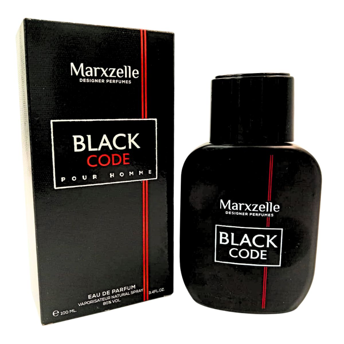 MARXZELLE - Marxzelle Black Code Pour Homme EDP 100 ml MARXZELLE