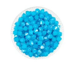 GENERICO - Set De 5 Docenas De Cristal De Swaroski 4 Mm - Azul