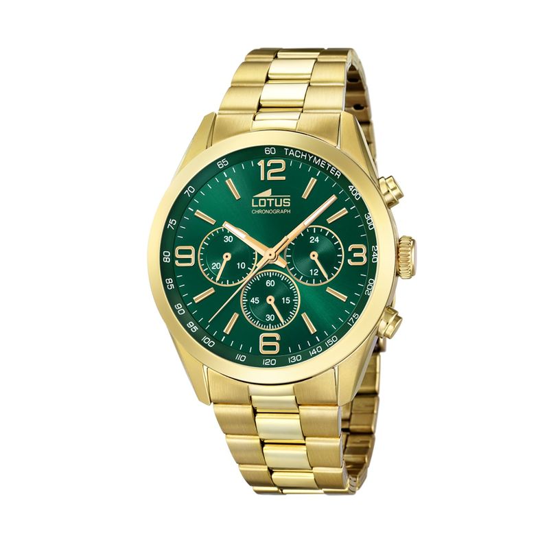 LOTUS - Reloj 18153/B Lotus Verde Hombre Minimalist