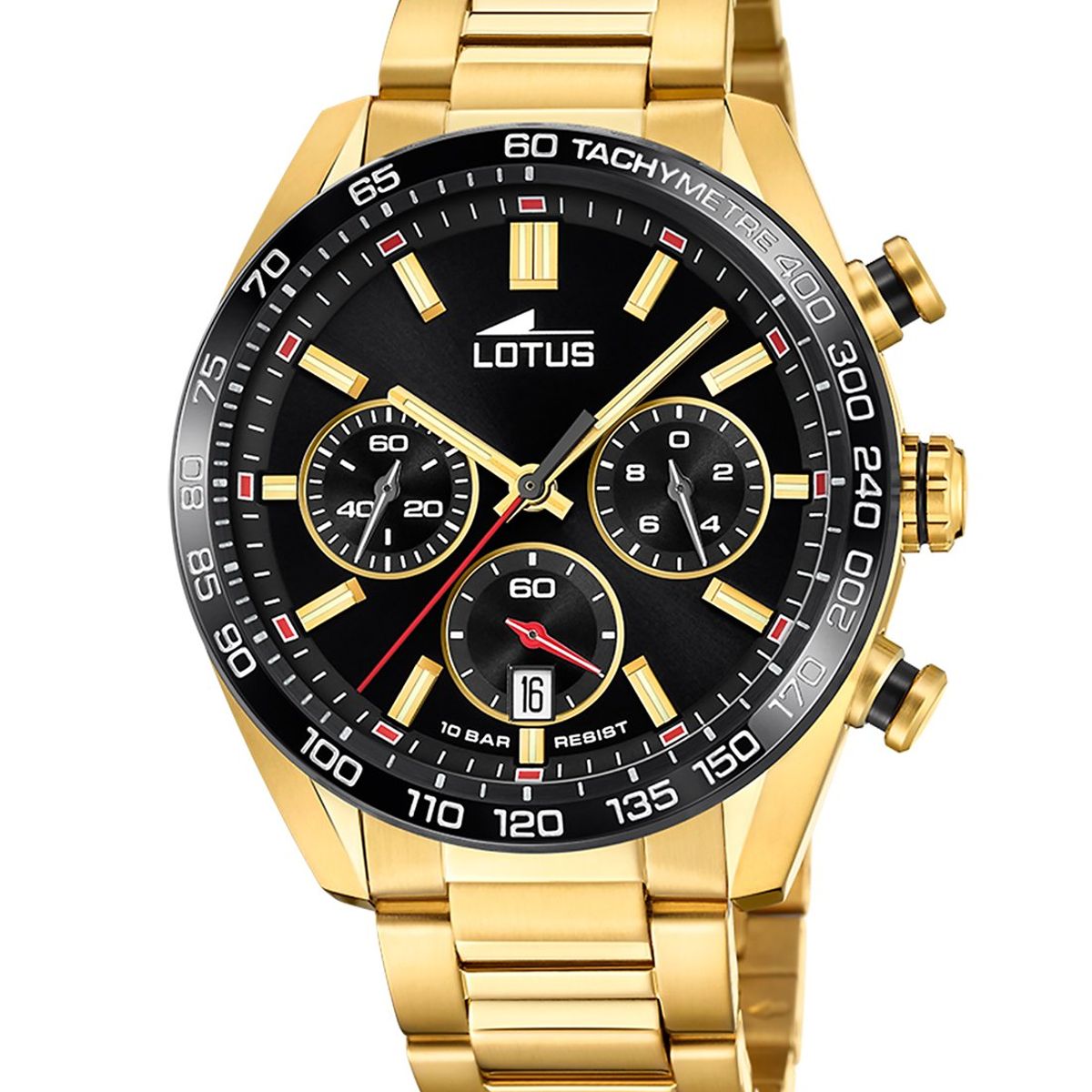 LOTUS - Reloj 18917/6 Lotus Dorado Hombre Chrono
