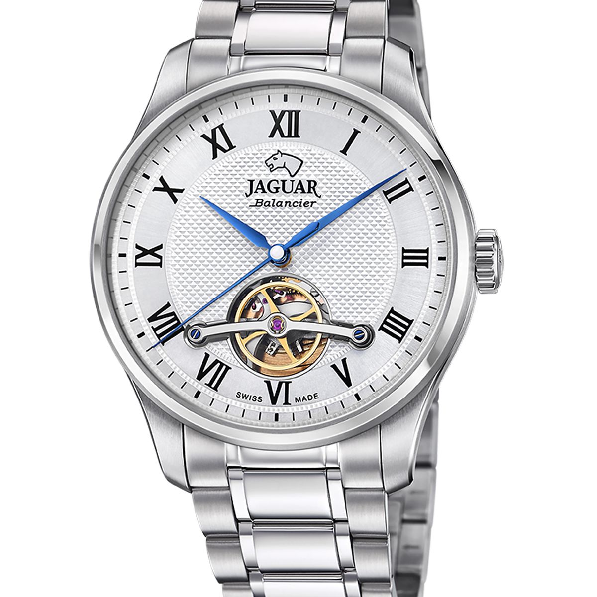 JAGUAR - Reloj J965/2 Jaguar Plateado Hombre Automatico