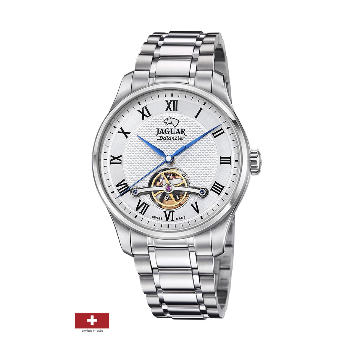 JAGUAR - Reloj J965/2 Jaguar Plateado Hombre Automatico