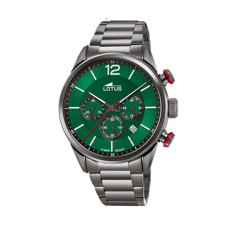 LOTUS - Reloj 18686/4 Lotus Verde Hombre Chrono