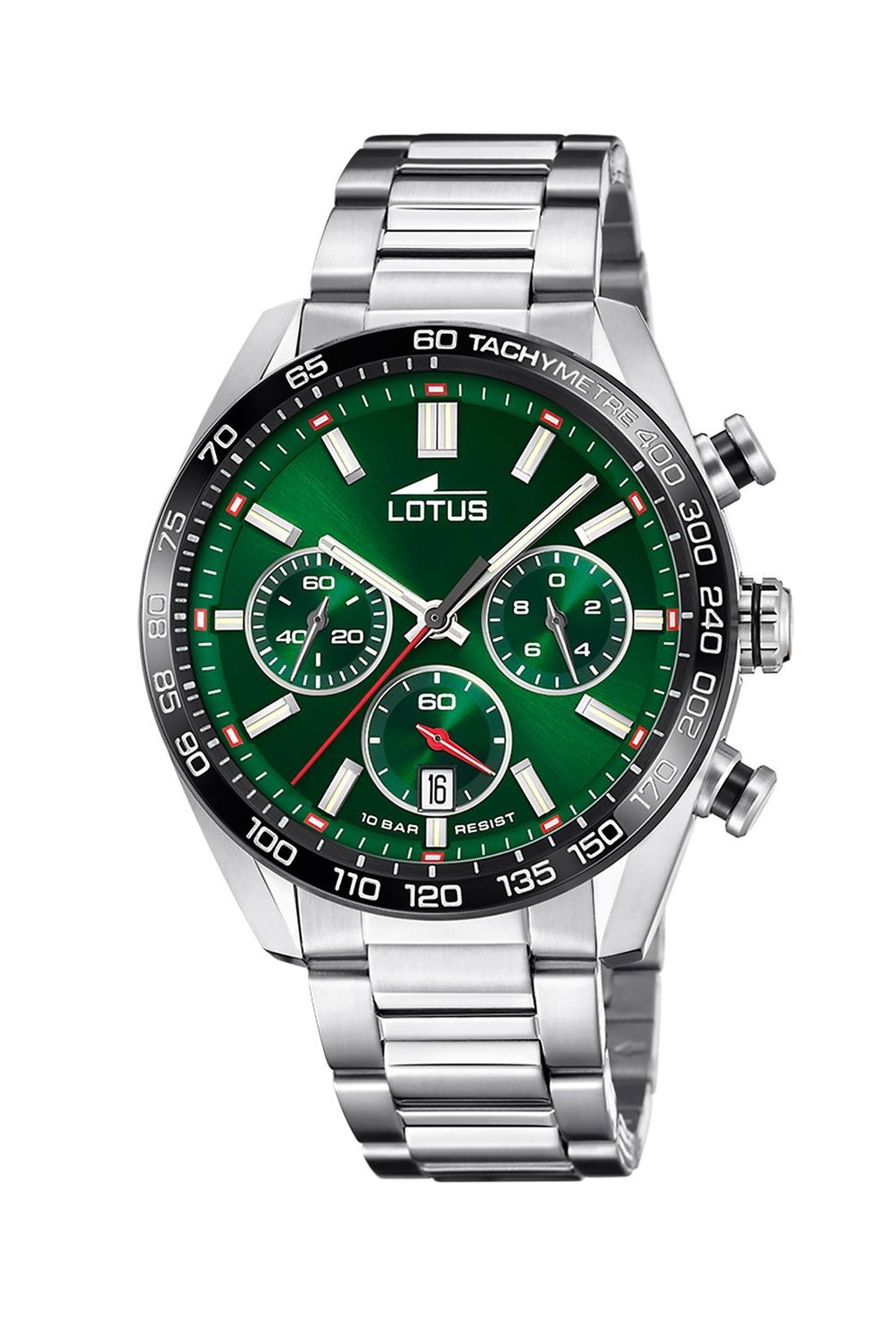 LOTUS Reloj 18916/5 Lotus Verde Hombre Chrono | Falabella Chile