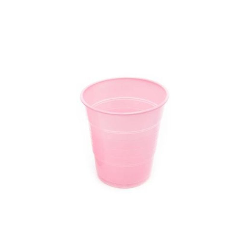 GENERICO - Vaso Plastico 300cc Rosa 10pcs