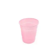 GENERICO - Vaso Plastico 300cc Rosa 10pcs