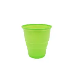 GENERICO - Vaso Plastico 300cc Verde 10pcs
