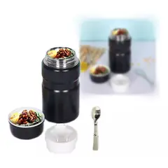 GENERICO - Termo Comida Y Líquido 750 Ml Tarro Outdoor