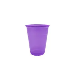 GENERICO - Vaso Plastico Morado 200ml 50pcs