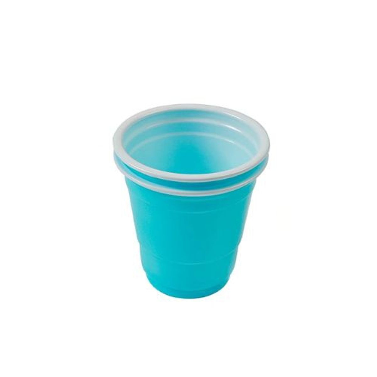 GENERICO - Vaso Plastico Color Celeste 60ml 16pcs