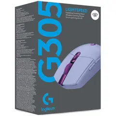LOGITECH - Mouse inalámbrico G305 lila LIGHTSPEED