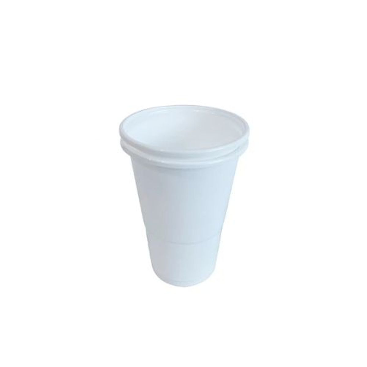 GENERICO - Vaso Plastico Color Blanco 200ml 50pcs