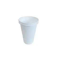 GENERICO - Vaso Plastico Color Blanco 200ml 50pcs