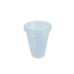 GENERICO - Vaso Plastico Color Transparente 250ml 50pcs