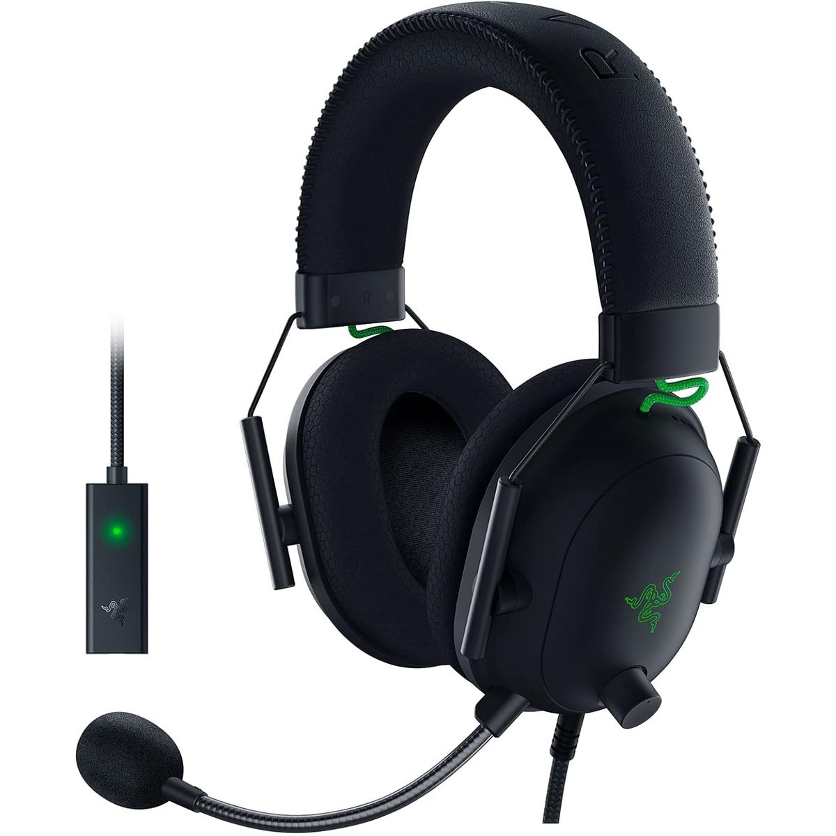RAZER - Razer BlackShark V2 Auriculares + USB SOUND CARD