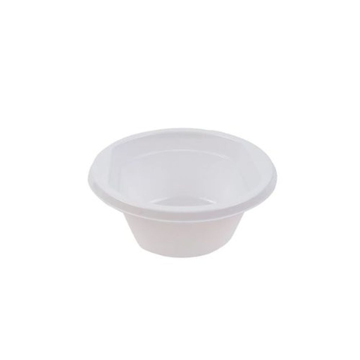 GENERICO - Mini Tazon Plastico Blanco 500ml 10pcs