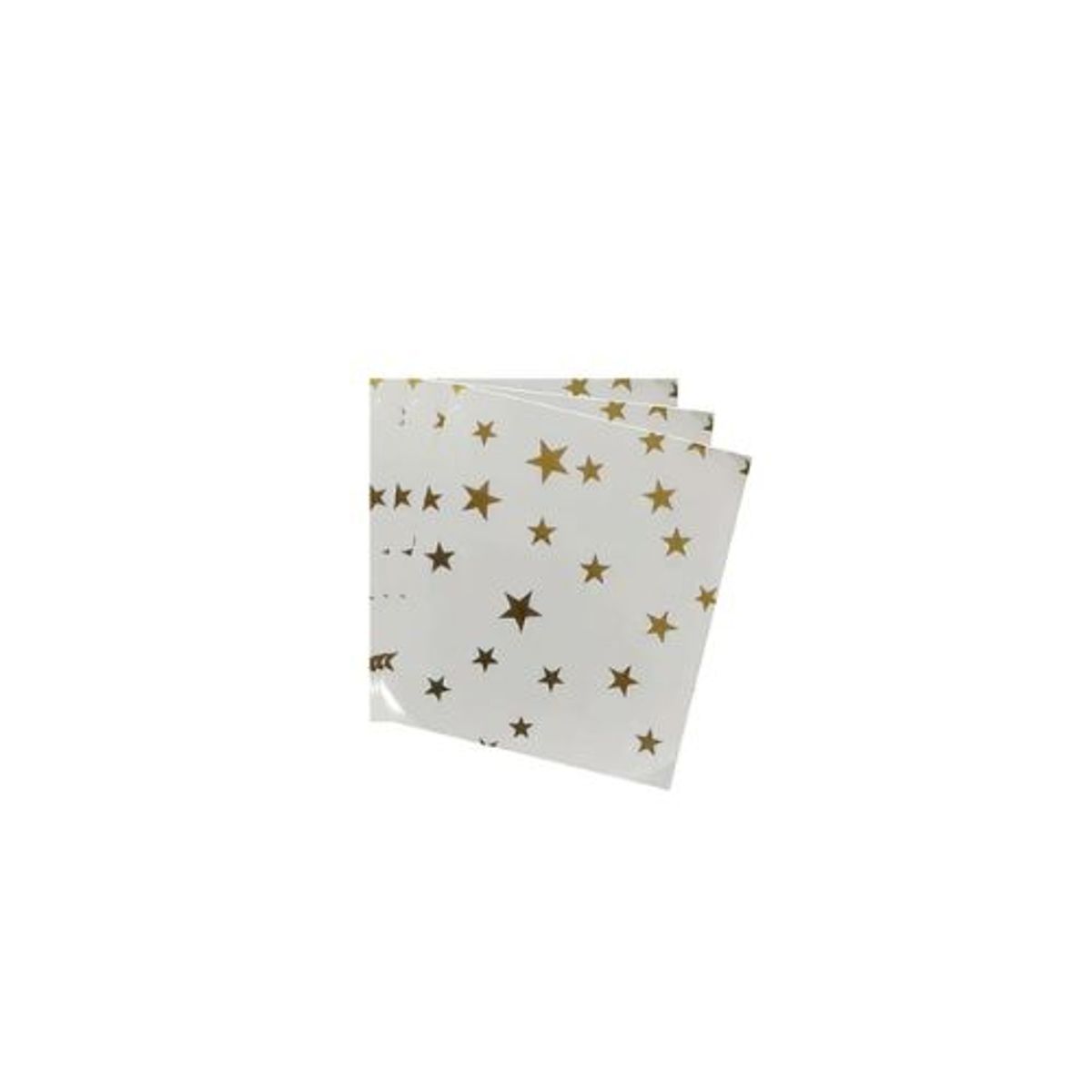 GENERICO - Servilletas De Papel Estrellas Doradas 16pcs 33x33cm