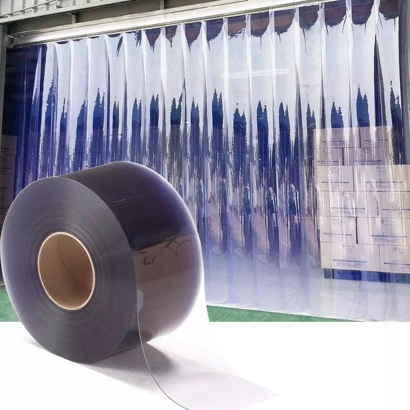 KUANGYE - Rollo De Lamas De Pvc Media Temperatura 180mm X 2mm 50m