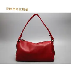 PUREPOWER - Bolso bandolera de cuero genuino para mujer nuevo estilo de verano-