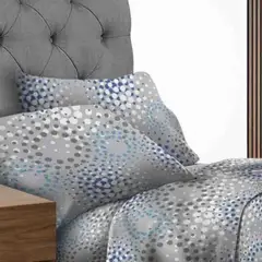 ILLUSIONS - Sábanas 2 Plazas De 144 Hilos Máximo Confort Tizian