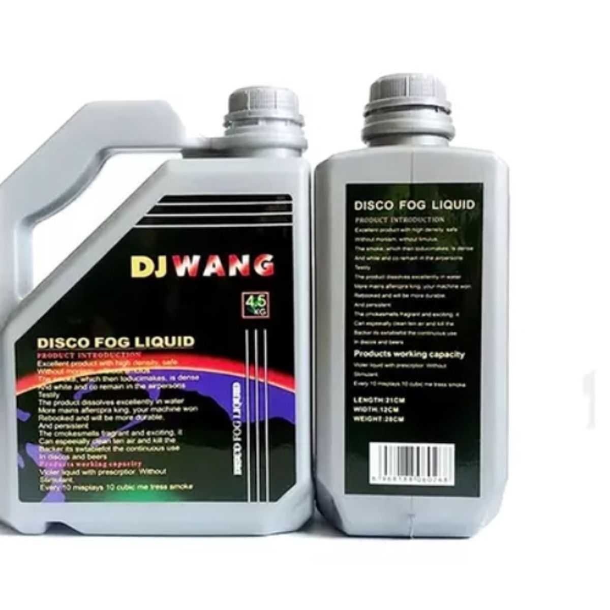 ESHOPANGIE - Bidón Liquido Para Maquinas De Humo 4 .5l Alta Densidad