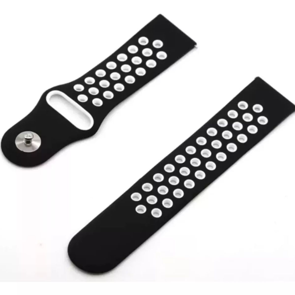 GENERICO - Pulsera Repuesto boton 22mm  Para Gear S3 boton bicolor
