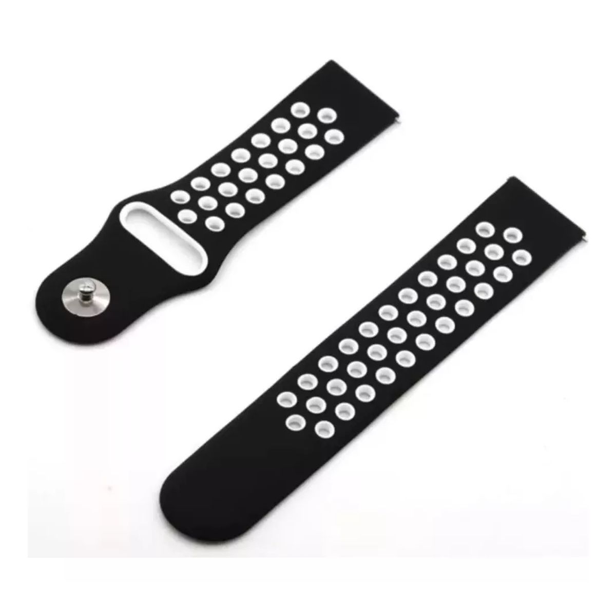 GENERICO - Pulsera Repuesto boton 22mm  Para Gear S3 boton bicolor