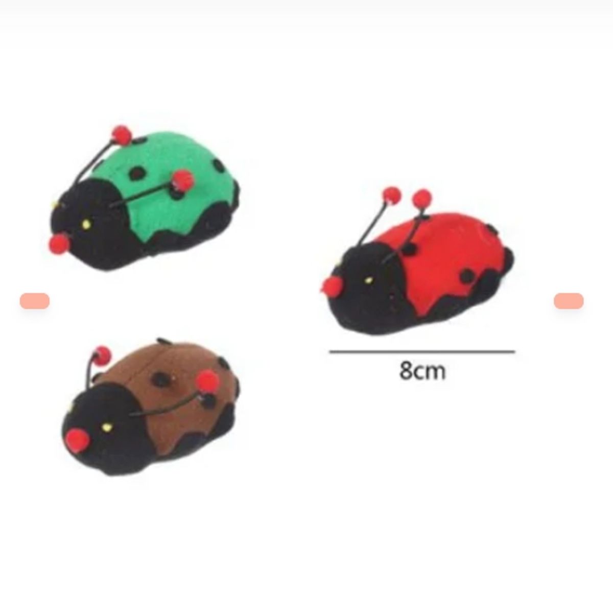 GENERICO - Escarabajo Chinita Juguete Para Gatos