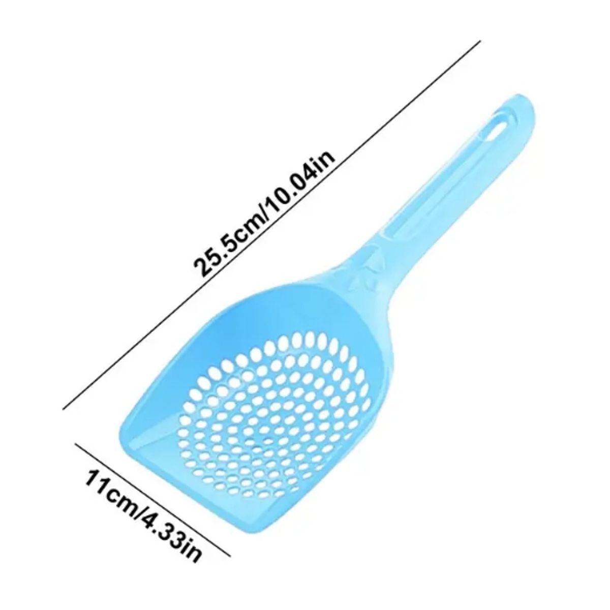 GENERICO - Pala Para Recoger Excrementos De Gato Azul.