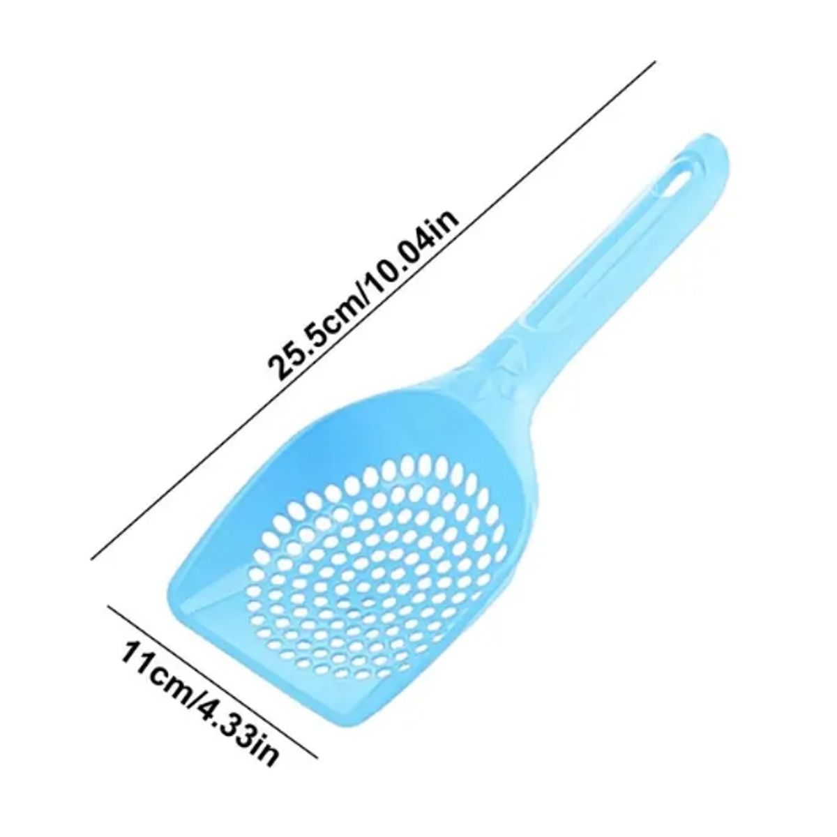 GENERICO - Pala Para Recoger Excrementos De Gato Azul.