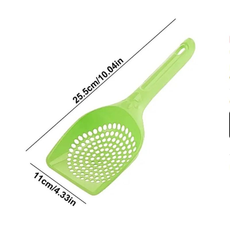 GENERICO - Pala Para Recoger Excrementos De Gato Verde.