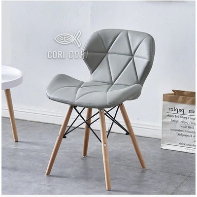 Imagen 2 del producto Pack Sillas Mariposas Eames Gris + Mariposa Escritorio Rosa