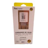 CARGADOR RAPIDO 20W TIPO C Y TIPO A