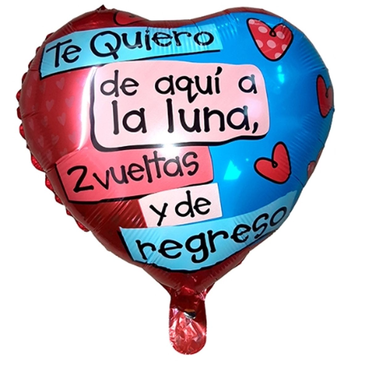 GENERICO - Globo Metalizado Te Quiero De Aqui A La Luna X50